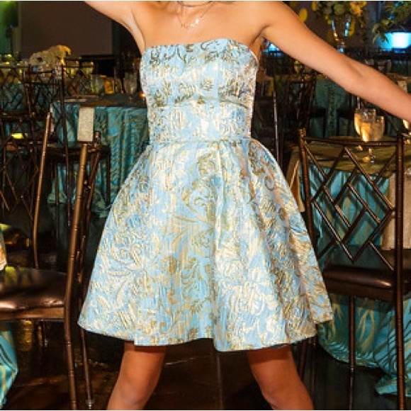 Sherri hill strapless mini dress - Picture 6 of 6